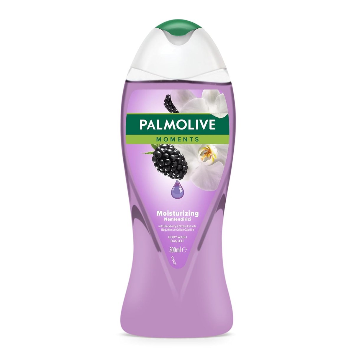 Palmolive Moments Böğürtlen ve Orkide Özleri ile Nemlendirici Banyo ve Duş Jeli 500 ml