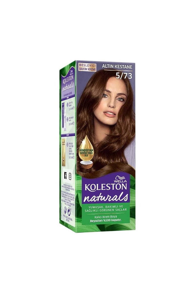 Koleston Naturals 5/73 Altın Kestane Saç Boyası