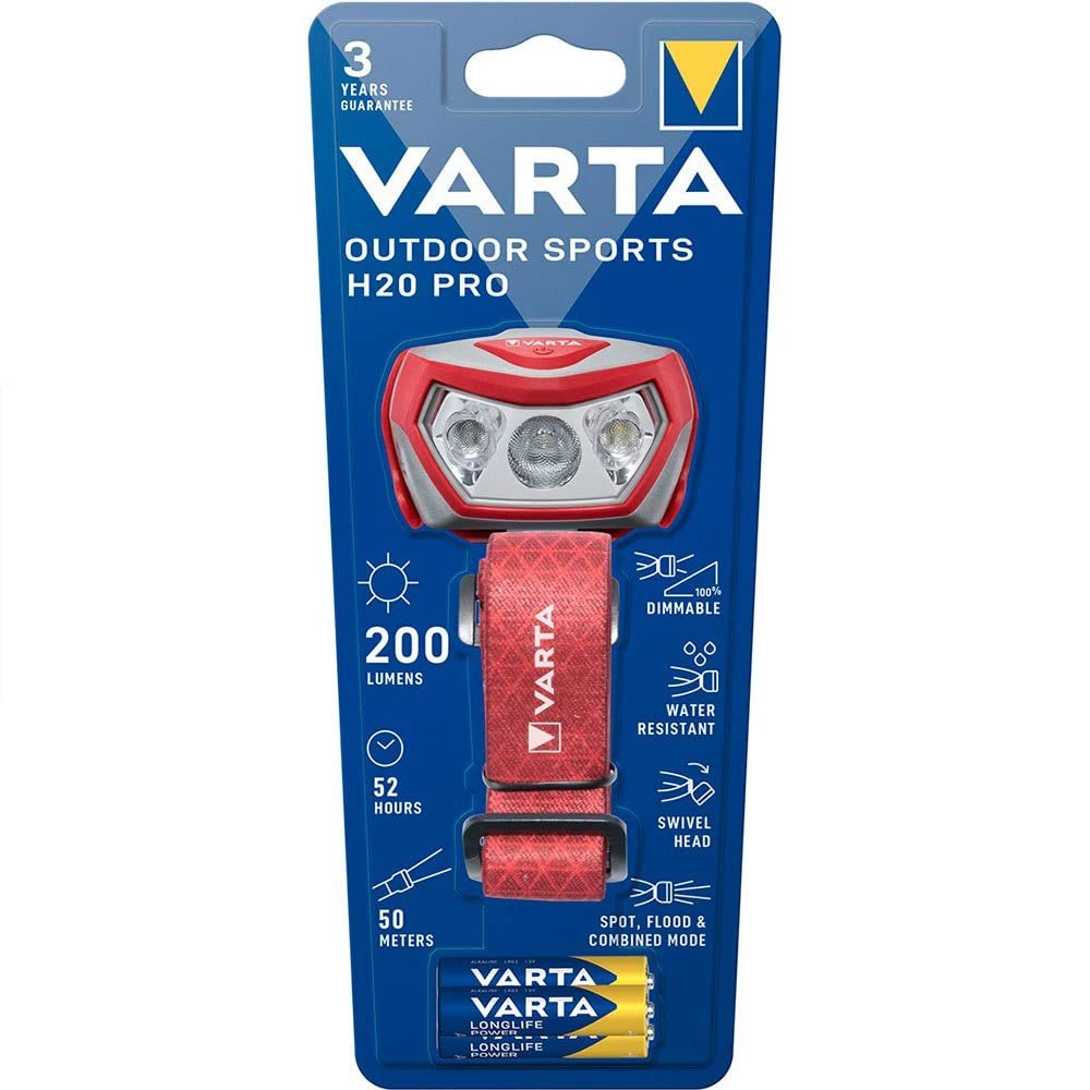 Varta Outdoor Sports H20 Pro (Kafa Feneri)