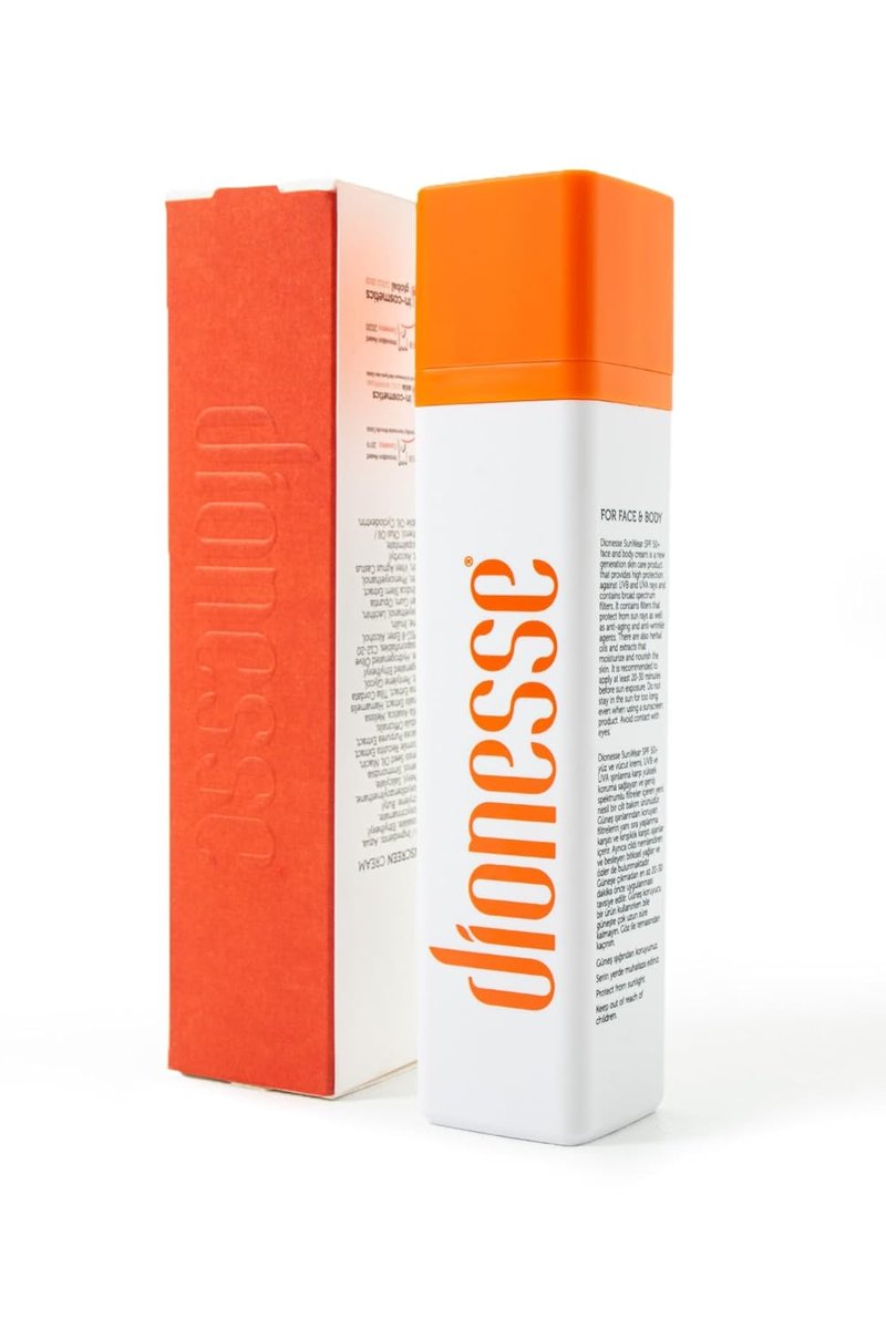 Dionesse Yüksek Güneş Koruyucu ve Nemlendirici Leke Karşıtı Güneş Kremi SPF 50+ 50 ml | Yüz ve Vücut İçin, UVA & UVB Koruma, Hafif ve Hızlı Emilim