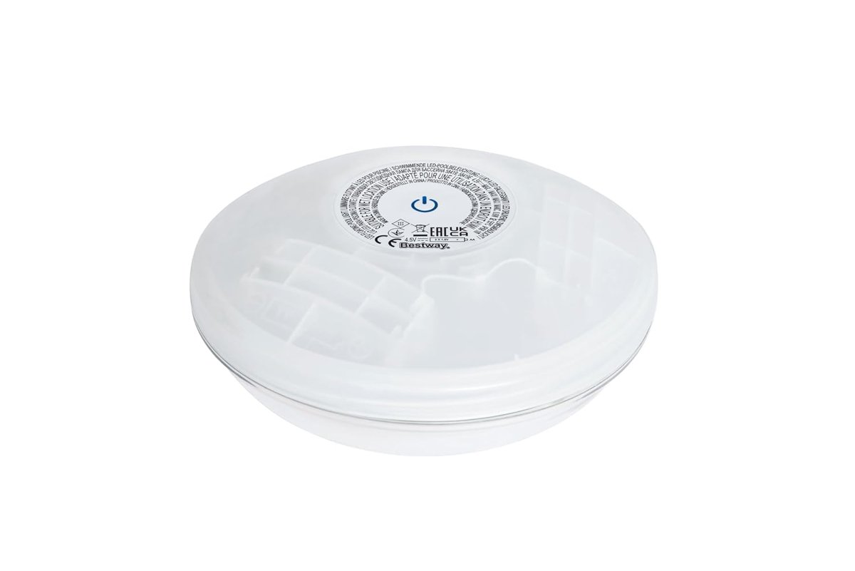 Bestway Pille çalışır, yüzen LED lamba, çap 14 cm
