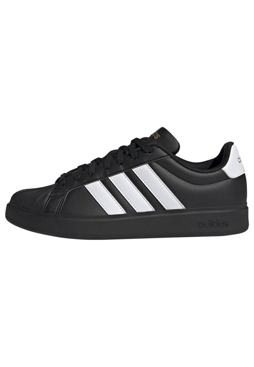 adidas STREETTALK Erkek Ayakkabı Düşük Taban (Futbol Dışı), core black/ftwr white/matte gold,41 1/3