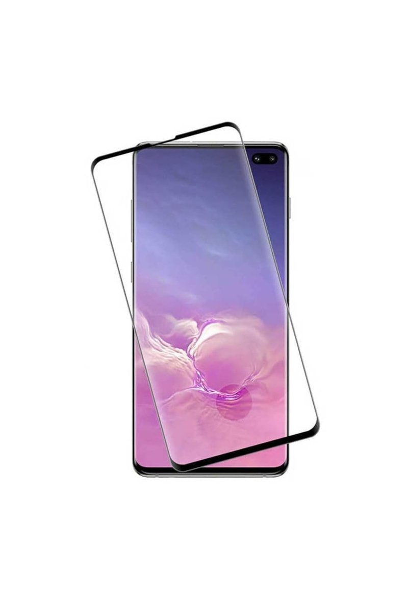 CONSTRAIN Samsung Galaxy S10 Plus Uyumlu Şeffaf Esnek Seramik Ekran Koruyucu – Kırılmaz, Tam Kaplama, Nano Film