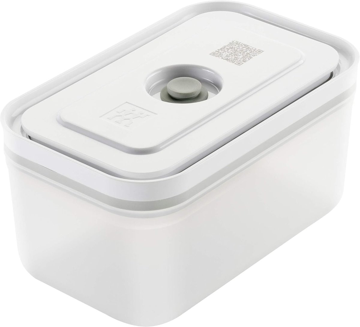 Zwilling Fresh & Save Vakumlu Saklama Kabı, M, Plastik, Yarı Şeffaf-Gri