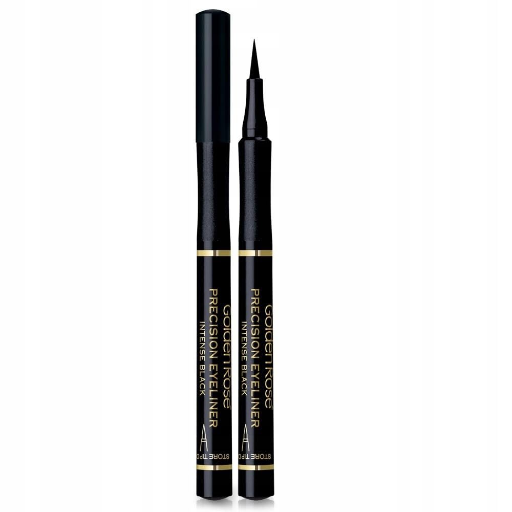 Golden Rose Precision Liner - 01 Intense Black - Suya Dayanıklı Likit Kalem Eyeliner