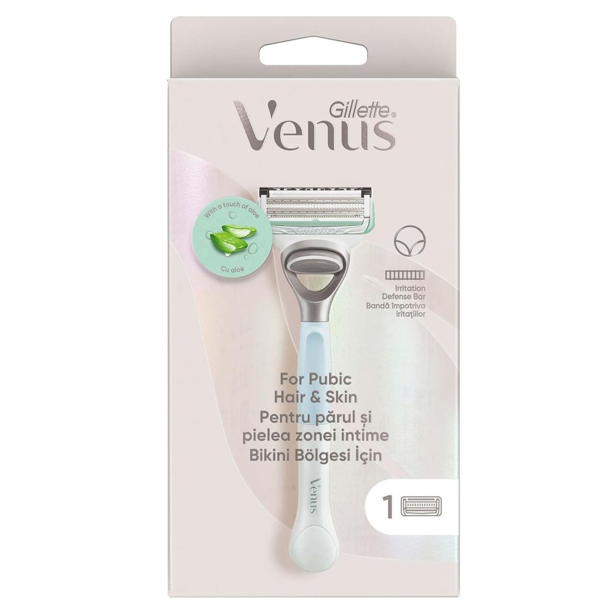 Gillette Venus Bikini Bölgesi Tıraş Makinesi ve 1 Adet Başlık
