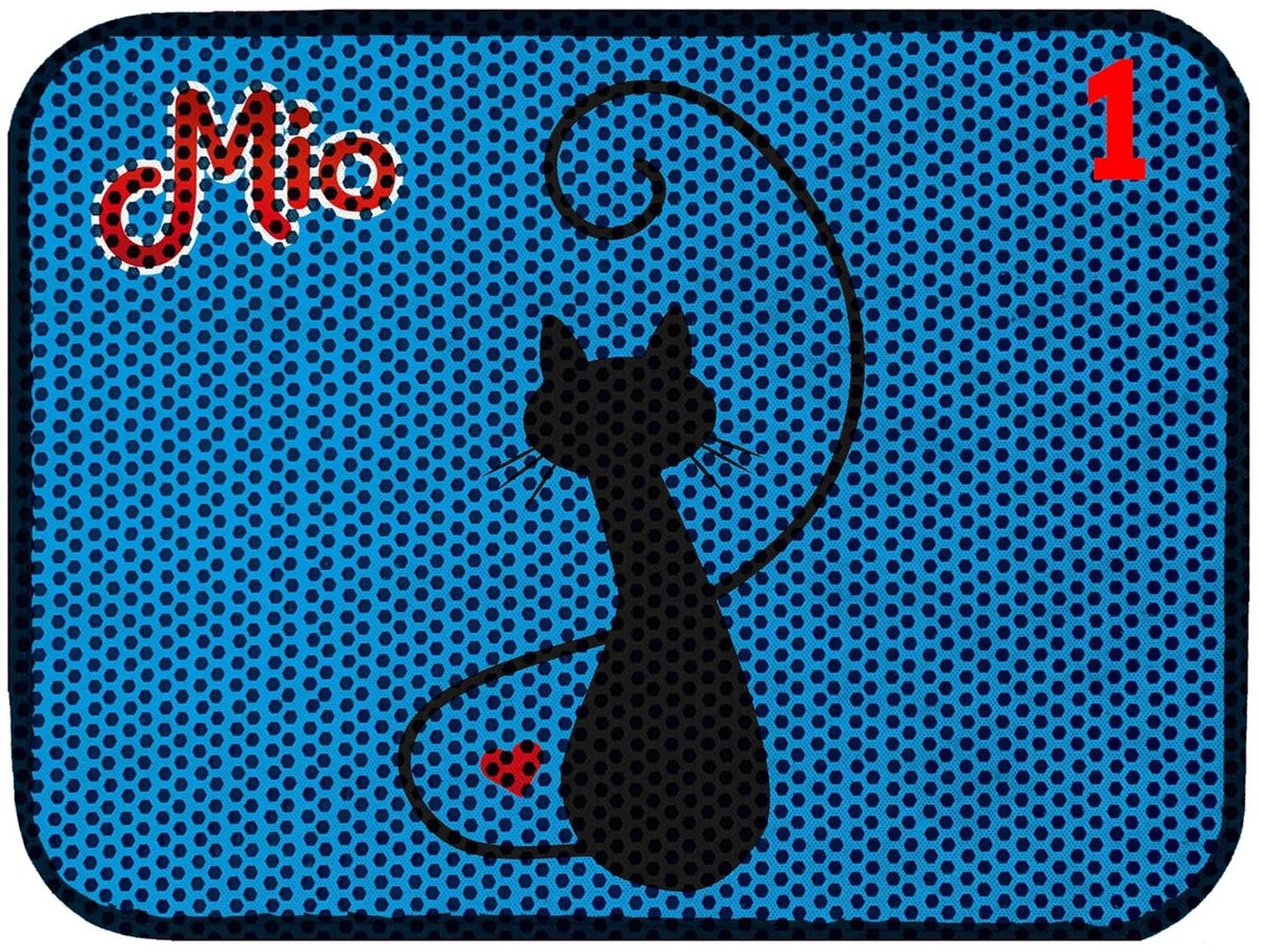 Mio Baskılı Elekli Paspas, 60 x 80 cm