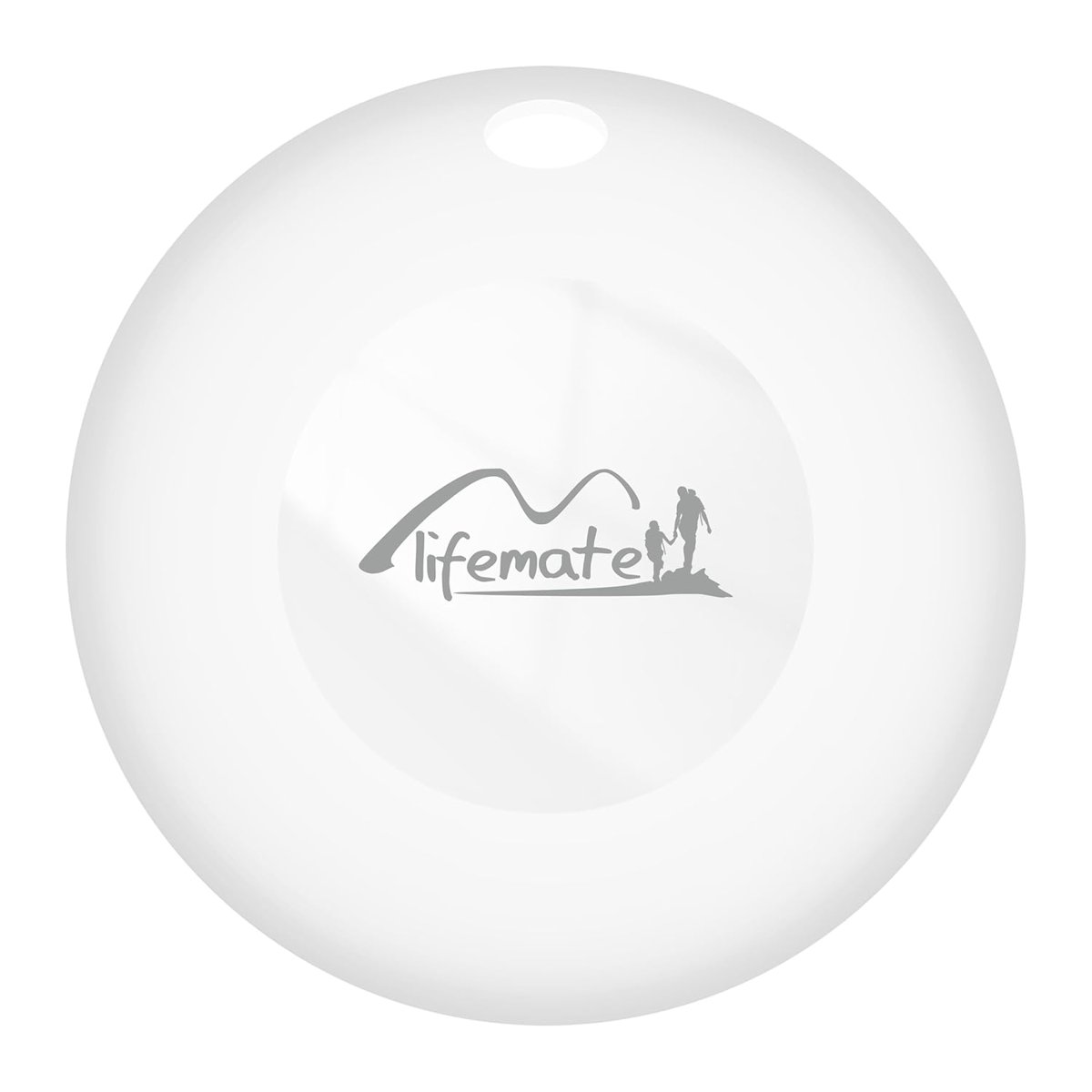Lifemate Lifetag Android ile Uyumlu Smart Tag Google için Lisanslı Akıllı Takip Cihazı - Beyaz (SADE