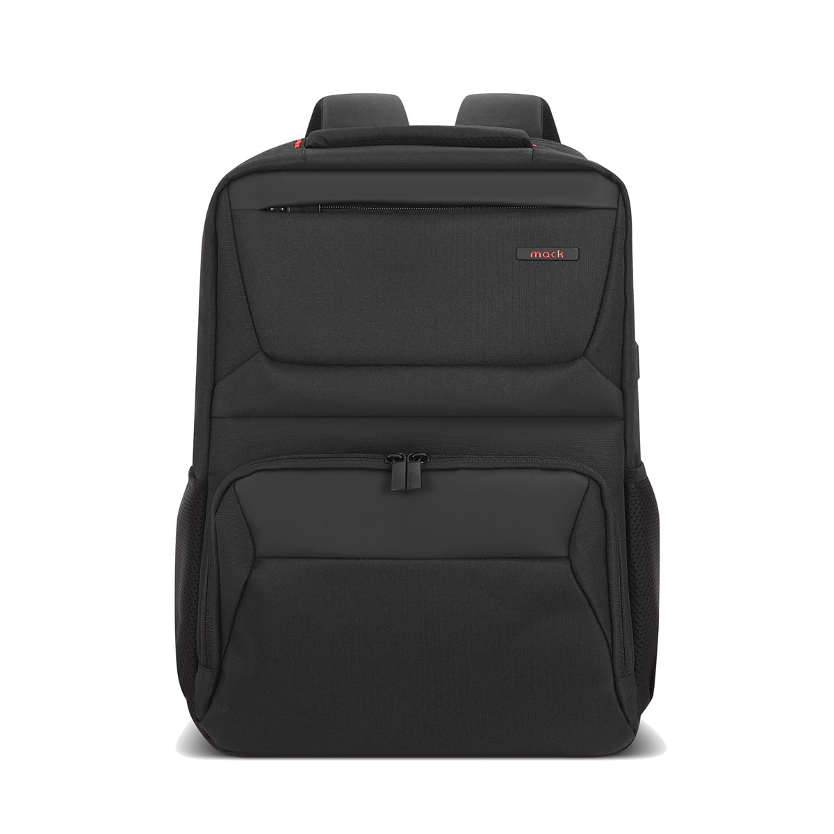 Mack Business X MCC-805 15.6 inç Laptop Sırt Çantası, Mackbook Sırt Çantası, USB Şarj Portlu Bilgisayar ve Notebook Çantası, Kadın Erkek Bilgisayar İş Çantası, Üniversite Okul Çantası, Siyah