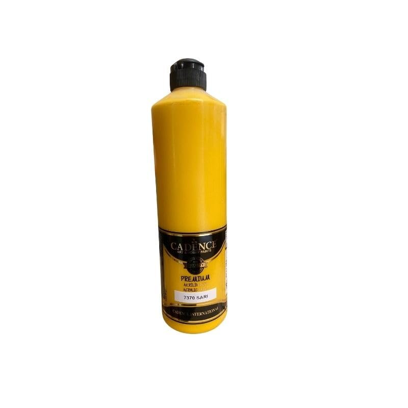 Cadence Akrilik Boya 500ML 7370 Sarı Ahşap Boyası