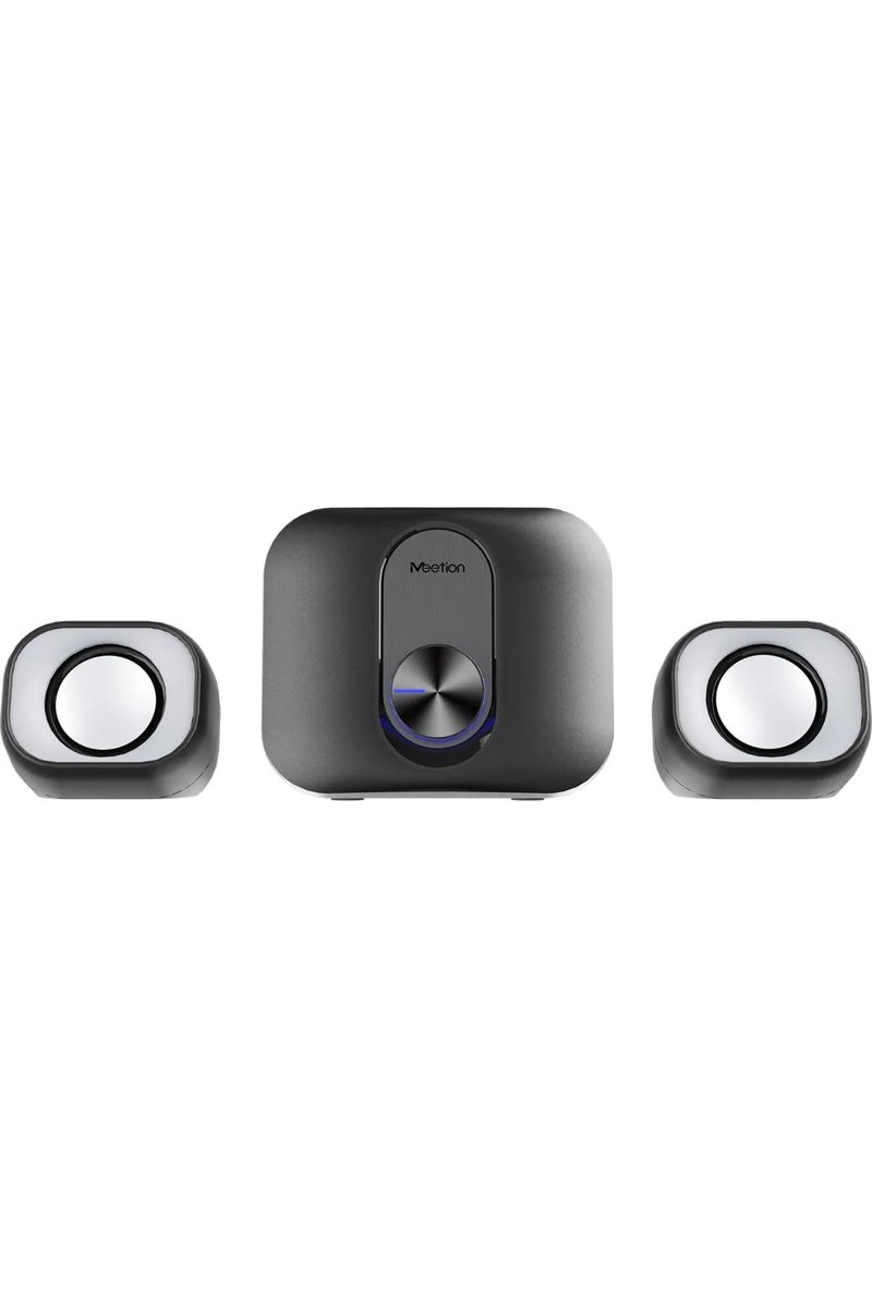Meetion | SP2110 | Siyah | Ofis Hoparlörü | Bluetooth + 2.1 Ses Sistemi | 3.5mm + USB Bağlantı