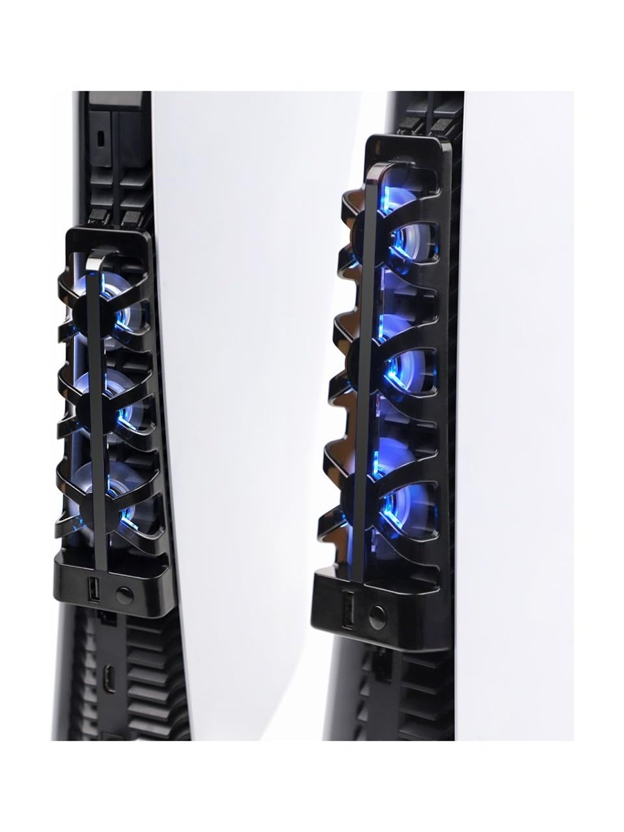 PS5 Pro Soğutucu Led Işıklı Sessiz Fan USB3.0 Radyatör Isı Emici Playstation 5 Pro ile Uyumlu TP5-1523E