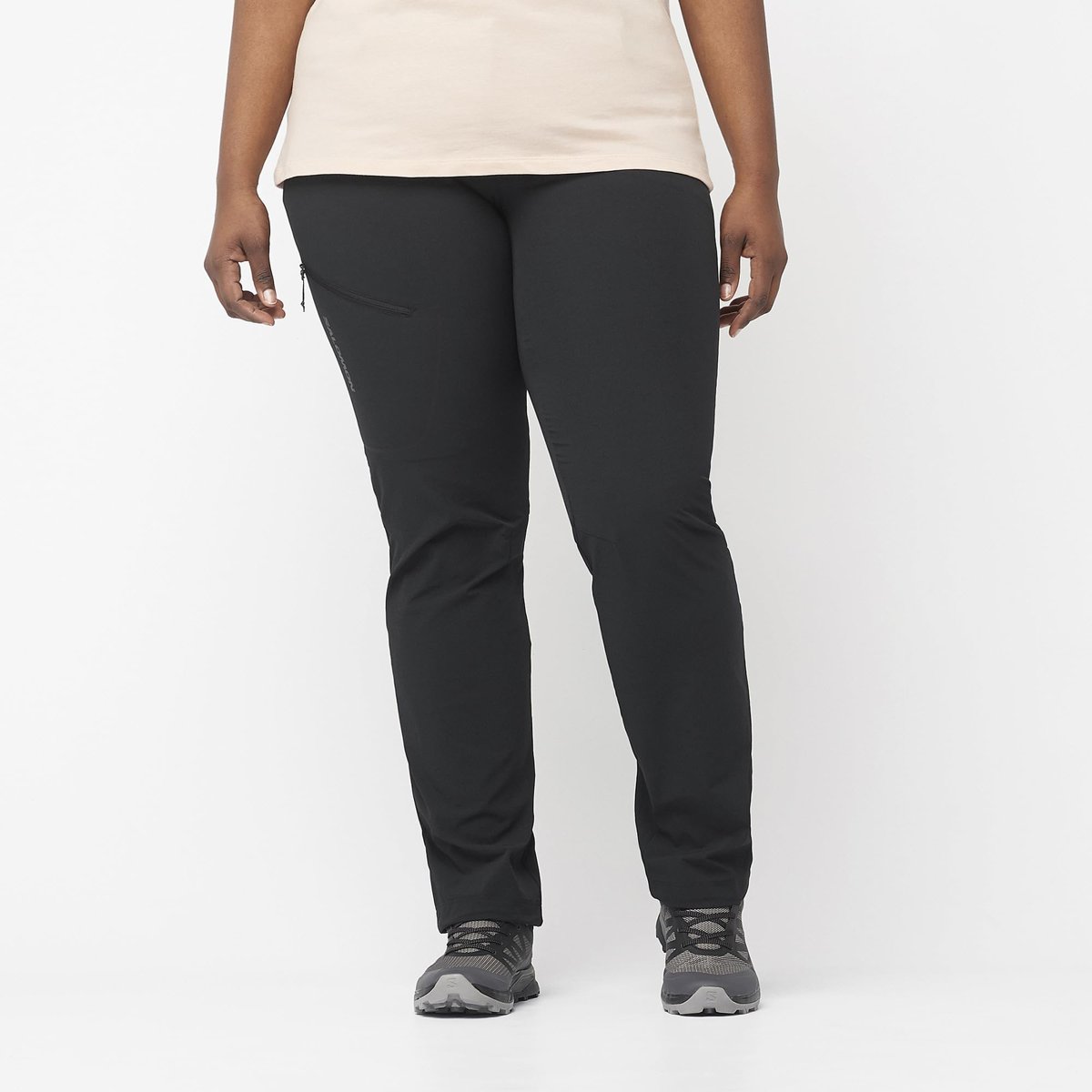 Salomon, Kadın, WAYFARER PANTS W, Outdoor Pantolonu, Siyah, 38/R