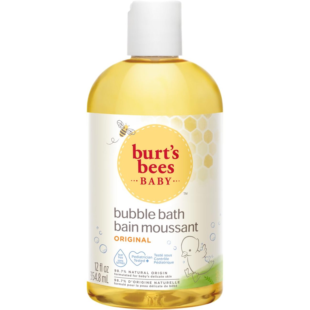 Burt's Bees Hindistan Cevizi Özlü Bebek Köpük Banyosu (1 x 355 mL)
