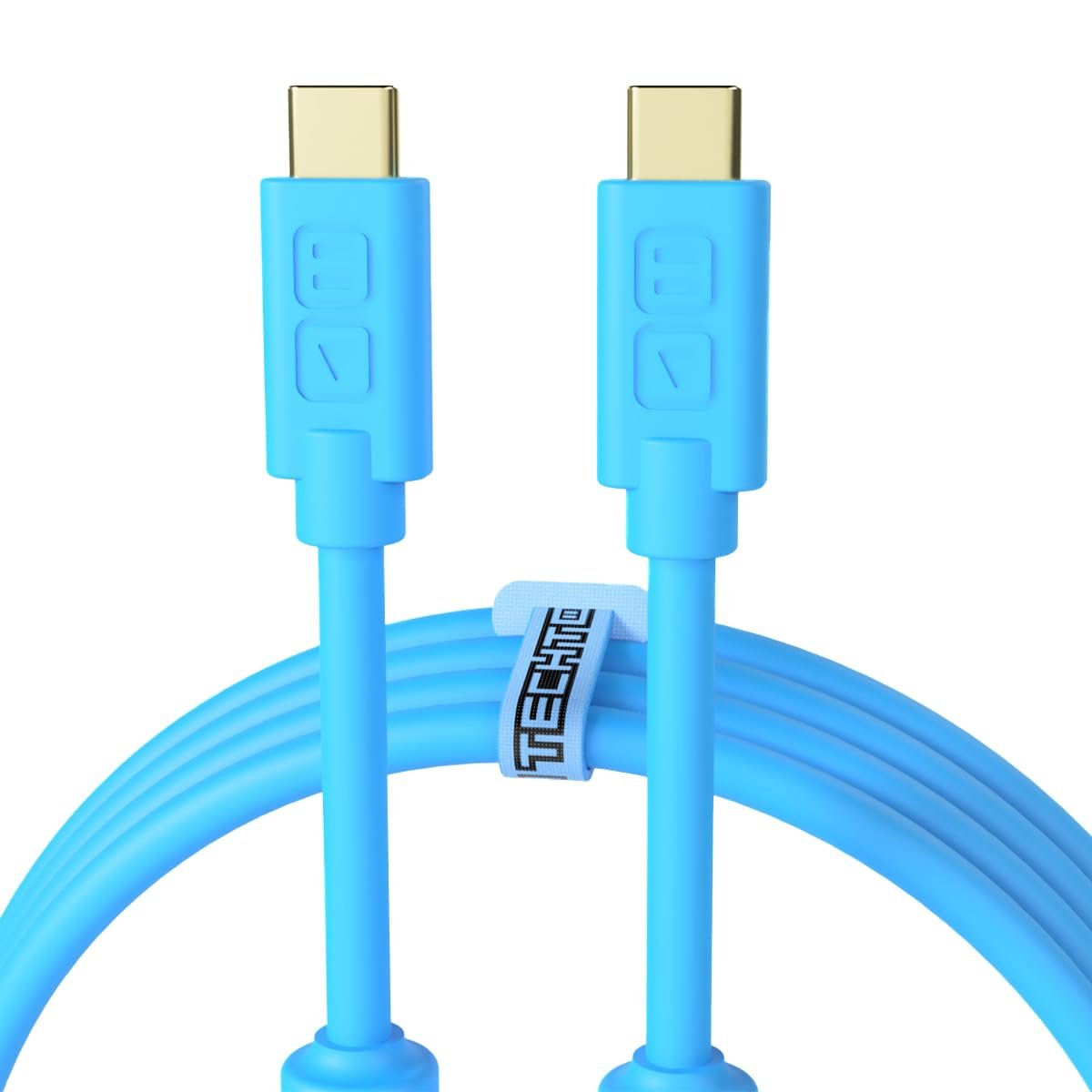 DJ TechTools Chroma Cables USB-C to C - 1mt | Blue