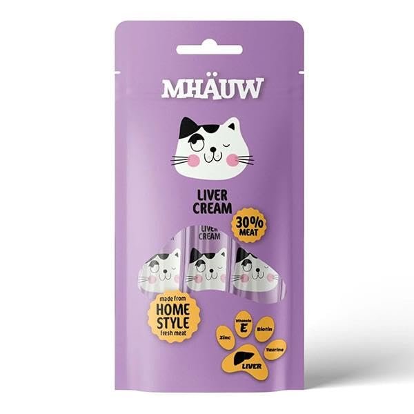 MHÄUW Ciğerli Sıvı Kedi Ödülü 15gr 4lü