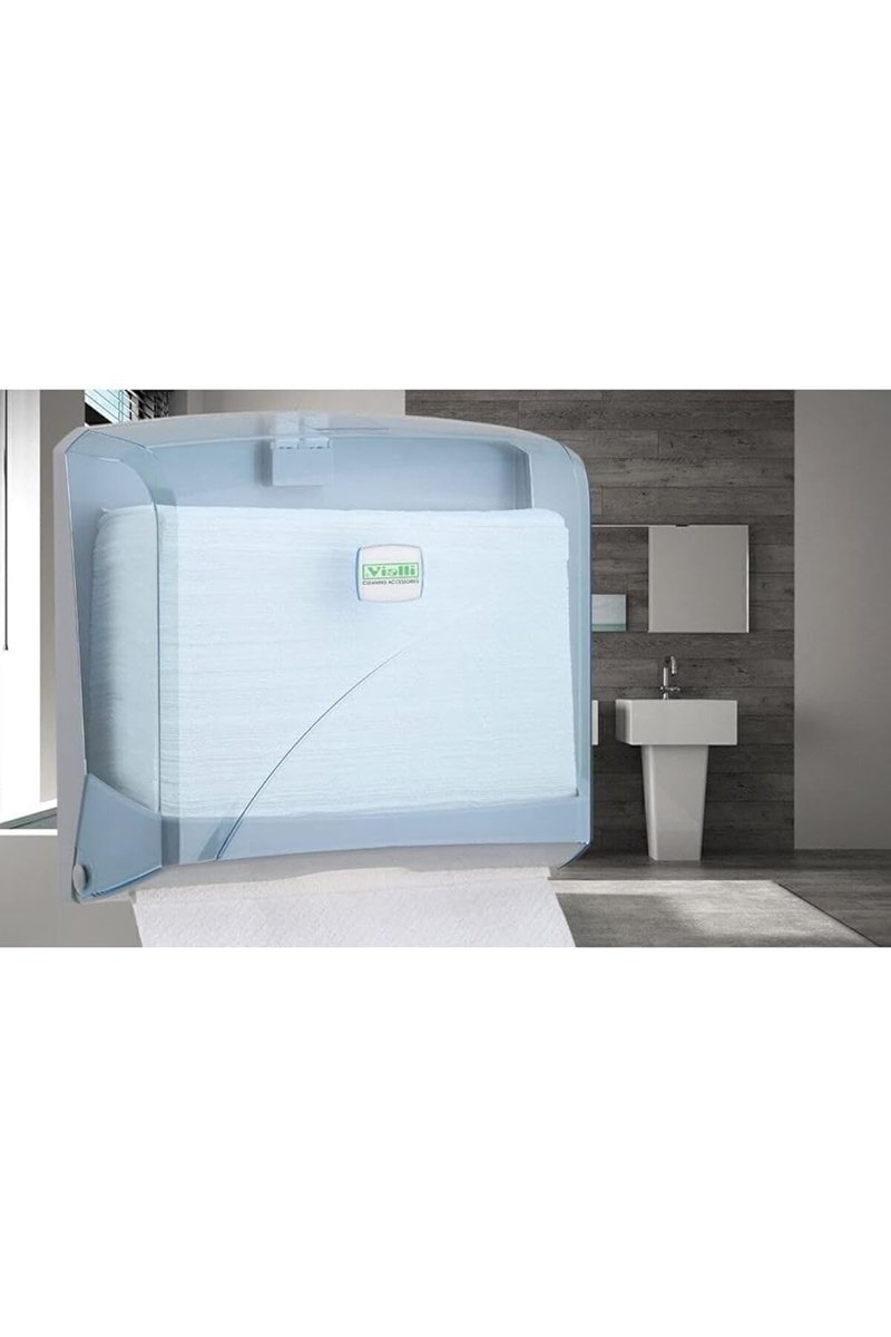 Vialli Z Katlama Dispanser Havlusu Dispanseri Abs Plastik,915