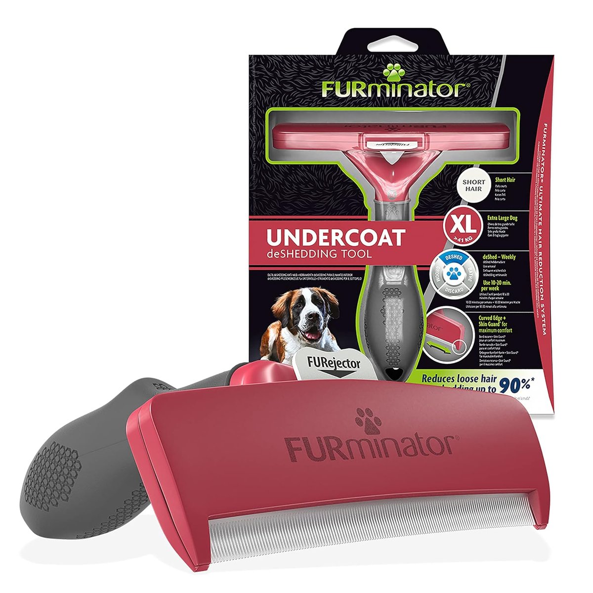 Furminator Kisa Tüylü Köpekler için - XLarge