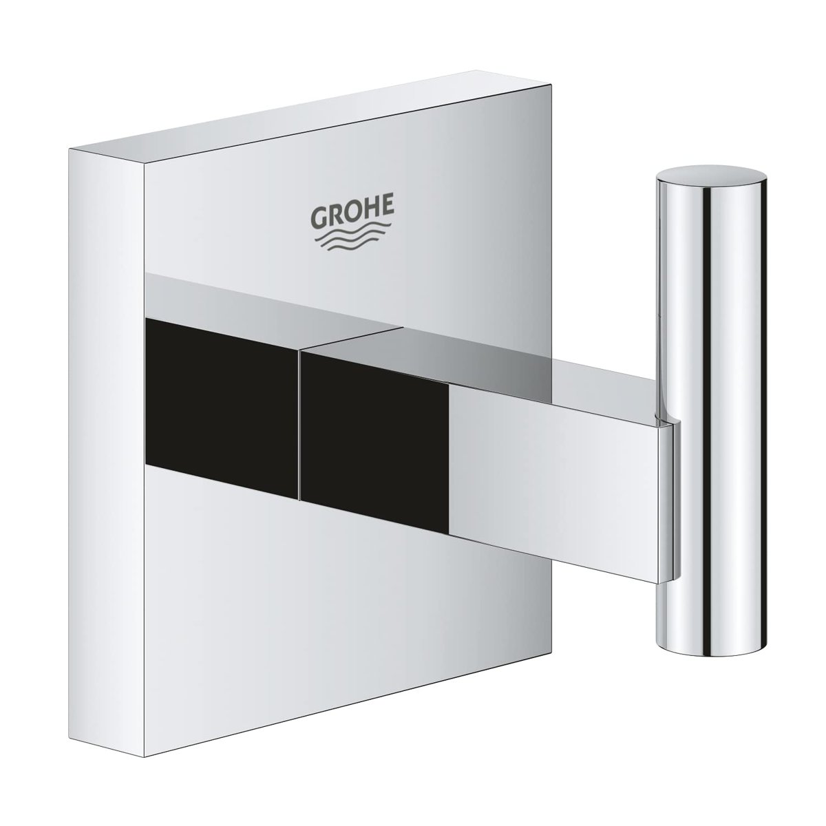 GROHE Start Cube QuickFix Bornoz Askısı | Duş/Banyo Aksesuarları | Krom | 40961000