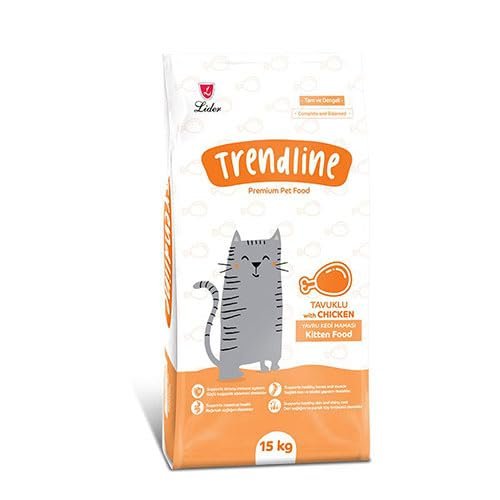 Trendline Tavuklu Yavru Kedi Maması 15 Kg