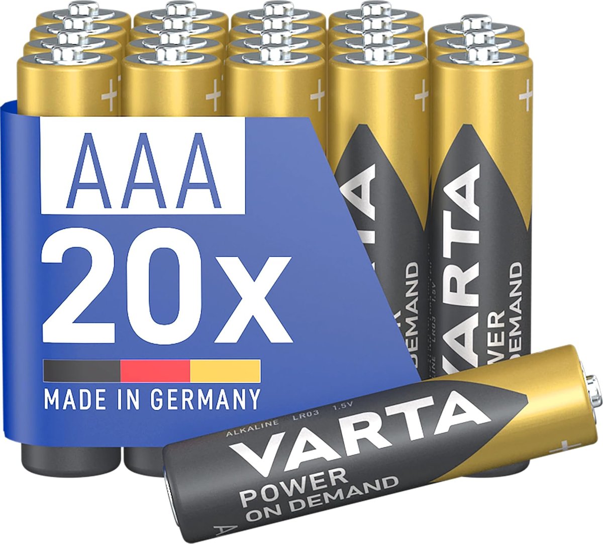 VARTA POWER ON DEMAND AAA BLI 20 Adet