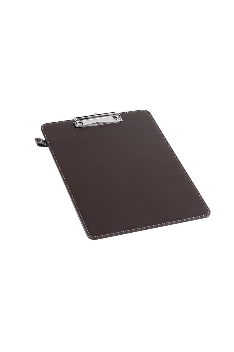 2K Kapaksız Sekreterlik A4 100 Yaprak Kapasiteli Rainbow Clip Board Vegan 23x33 cm. KAHVE