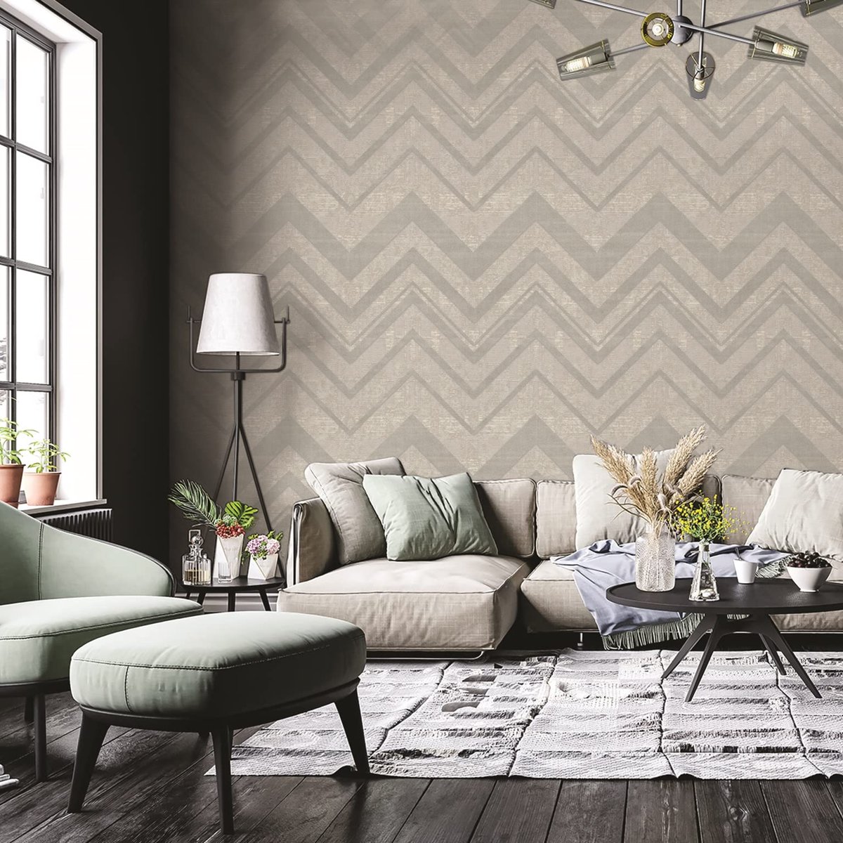 Adawall Octagon Koleksiyonu 1207-2 Duvar Kağıdı