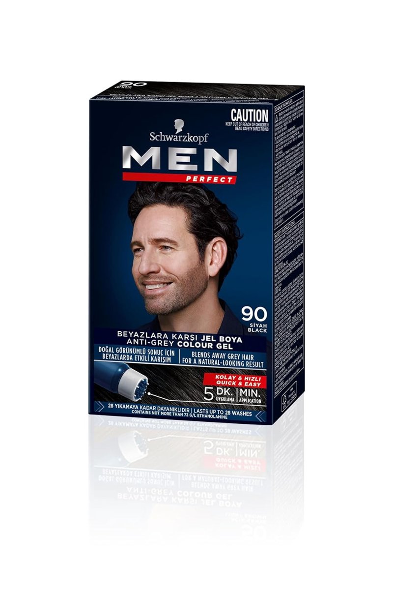 Schwarzkopf Men Perfect Erkek Saç Boyasi 90 - Siyah