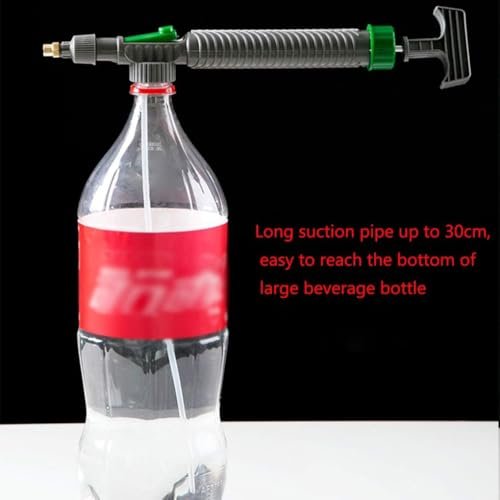 AEE® Plastik Şişelere Uyumlu Basınçlı İlaçlama Pompası Manuel Ayarlı Sulama Yıkama Köpük Püskürtme Aparatı