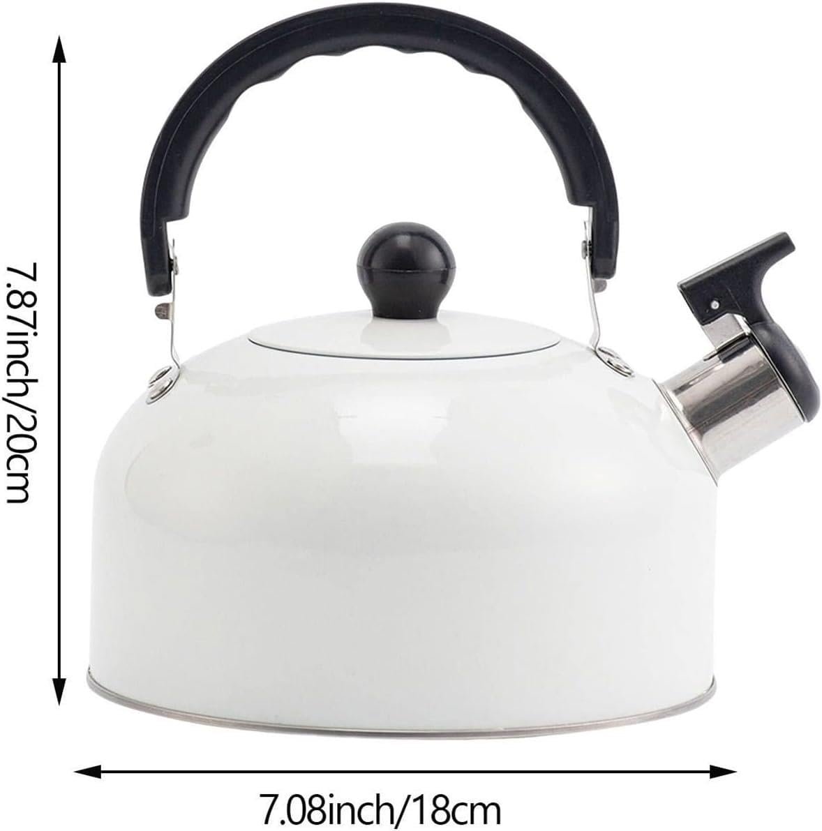 Valkyrie 3L Paslanmaz Çelik Düdüklü Kettle Su Isıtıcısı Çaydanlık Islıklı Demlik
