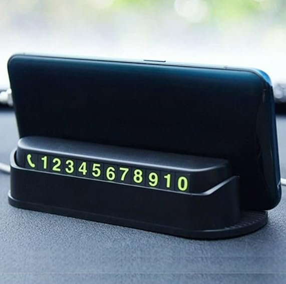 Oto Aksesuar Üçlü Set Araba Telefon Tutacağı Hızlı Şarj Destekli Oto Çakmaklık Araç Numaratörü