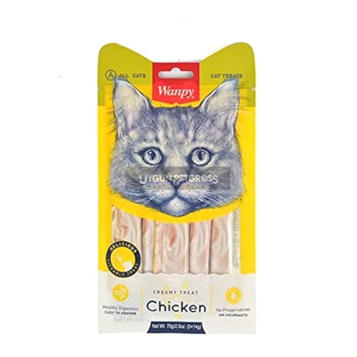 Wanpy Tavuk Krema Kedi Ödülü 5x14 G