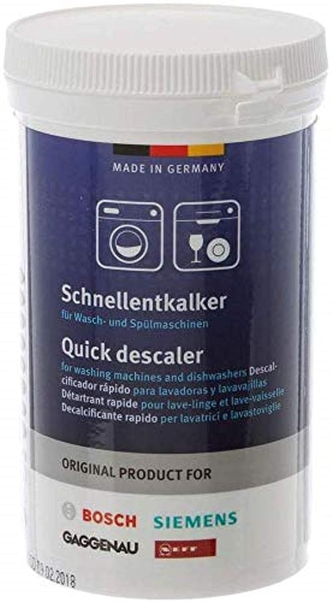 Bosch Neff & Siemens Çamaşır Makinesi ve Bulaşık Makinesi Kireç Önleyici Kireç Çözücü