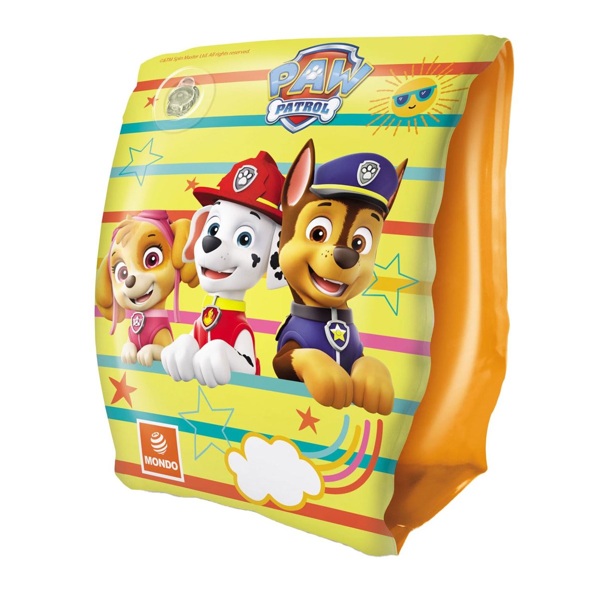 Mondo 16934 Paw Patrol Kolluk 23 cm, su sporları, plaj malzemesi, şişme ürün, yüzme aksesuarı, kamp, dalış, güvenlik