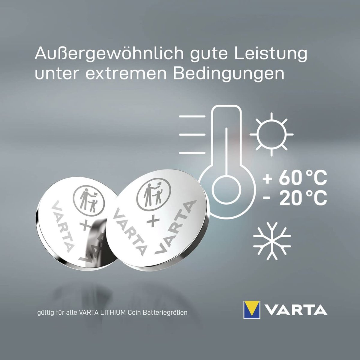 VARTA POWER ON DEMAND CR2016 BLI 1x10
