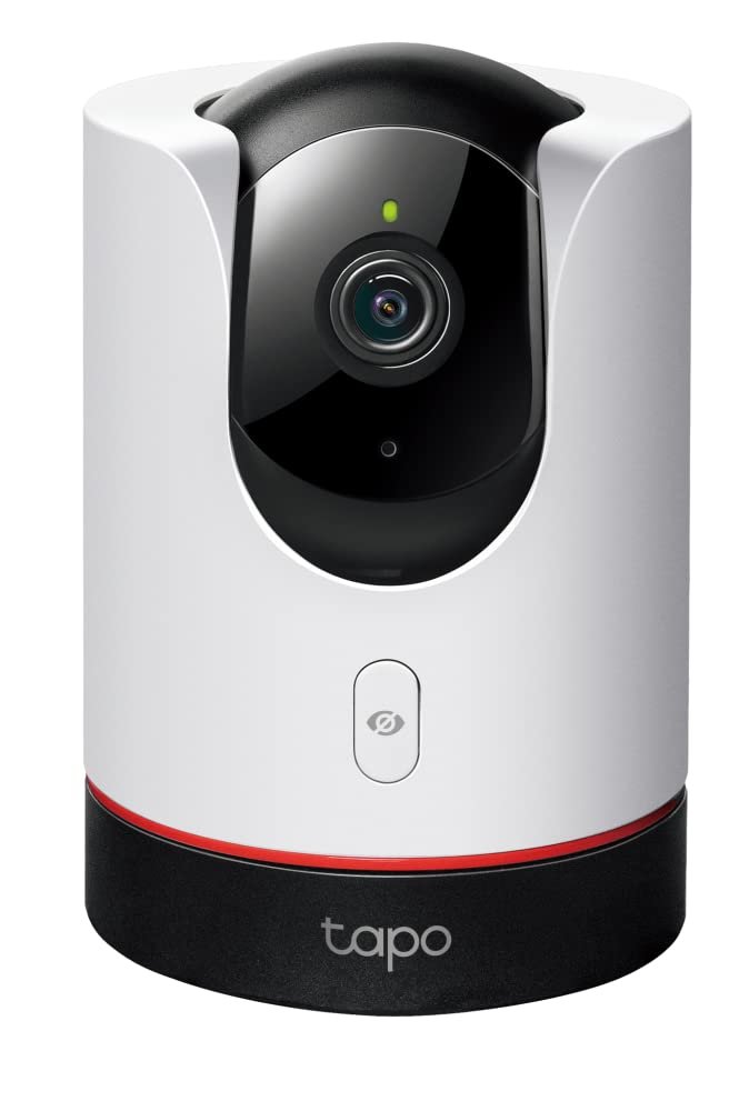 Tapo C225, 2K QHD Wi-Fi Güvenlik Kamerası, Yapay Zeka Desteği, Hareket Tespit ve Takibi, 360°, Renkli Gece Görüşü, Çift Yönlü Sesli İletişim, Bulut/Yerel Depolama, Bebek Ağlaması Tespiti