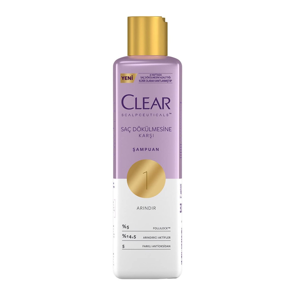 Clear Scalpceuticals Saç Bakım Şampuanı Saç Dökülmesine Karşı 300 ml