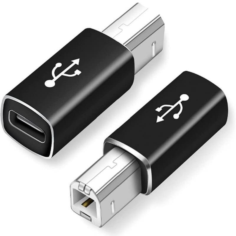 Type C To Usb B Midi Klavye Yazıcı Printer Çevirici Dönüştürücü Adaptör