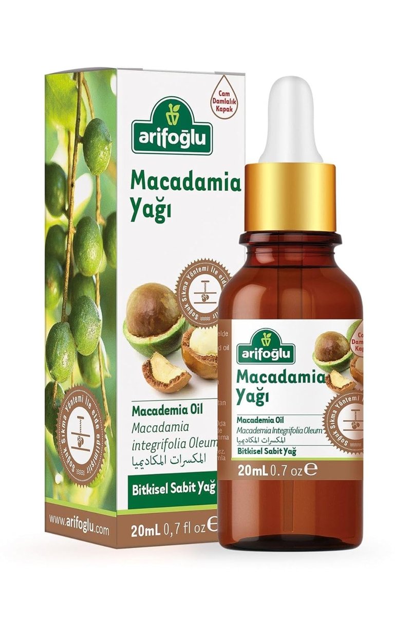 Arifoğlu Macadamia Yağı 20ml
