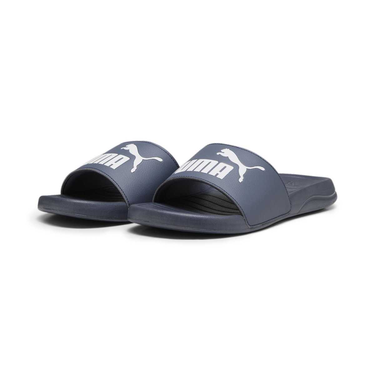 PUMA Üniseks Popcat 20 Kayar Sandalet, Inky Blue PUMA White, 44.5 EU