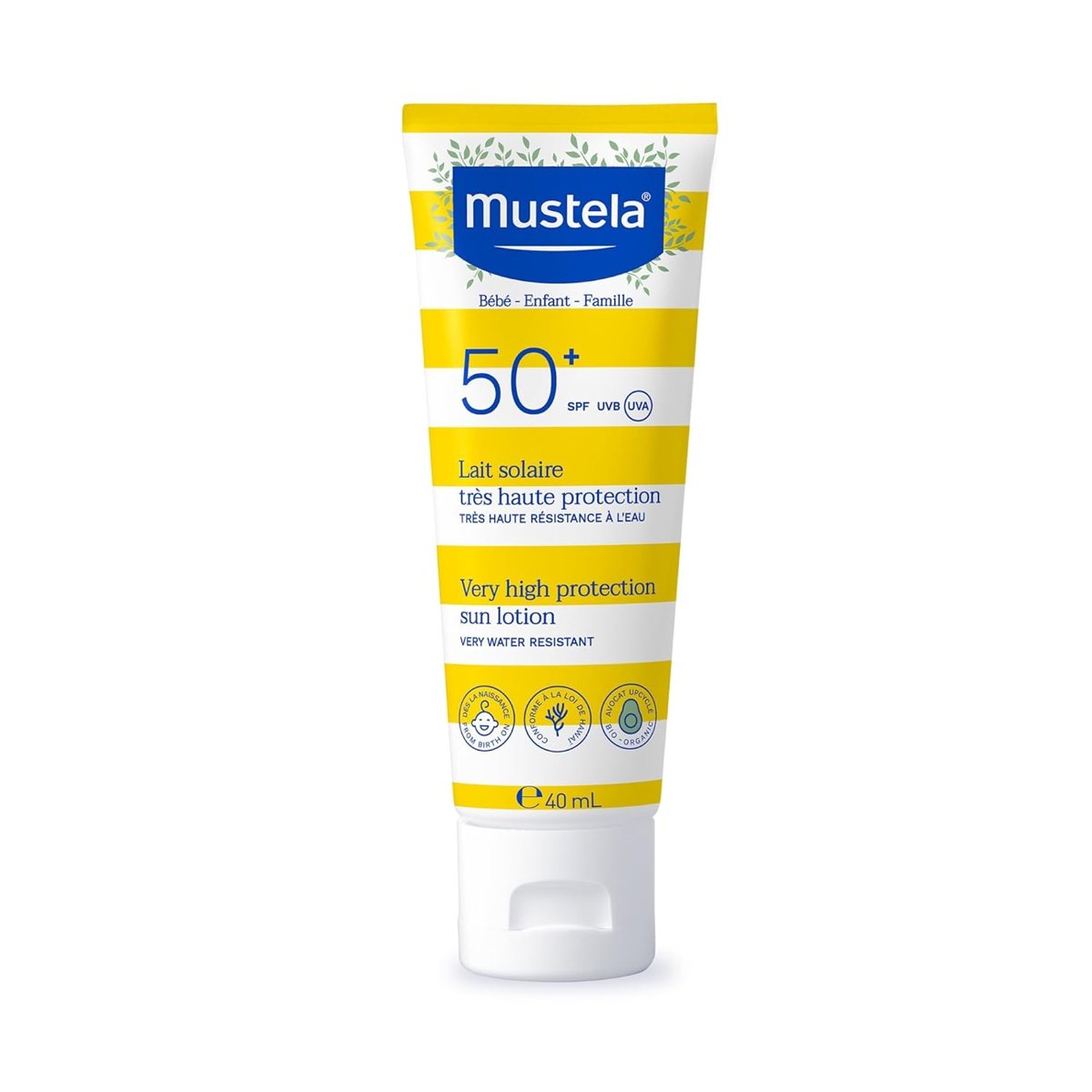 Mustela Güneş Sütü SPF50 40ml