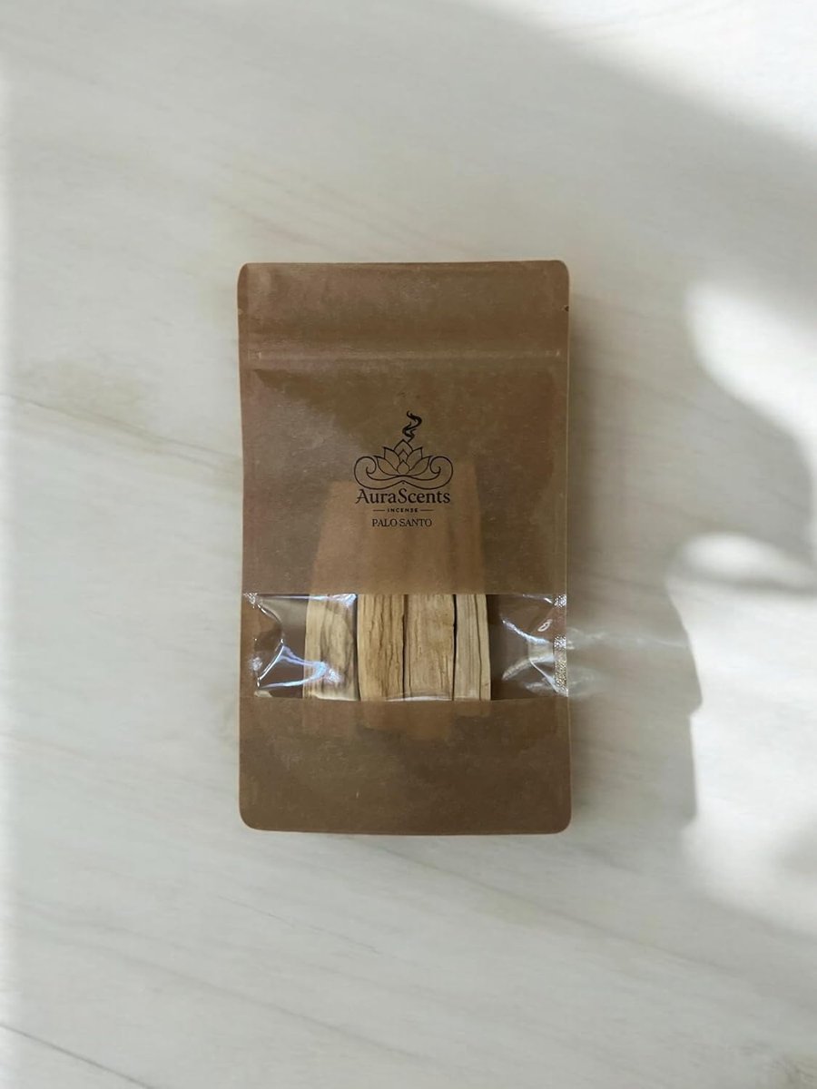 Palo Santo Tütsüsü- Sertifikalı, Yüksek Reçineli, Doğal Kokulu Ağaç Çubukları - Ruhsal Arınma, Meditasyon ve Enerji Temizliği (10-12 gr) (Standart, gram, 10)