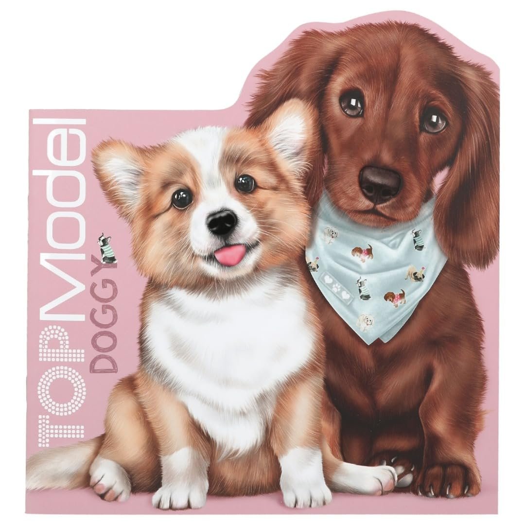 TOPModel Doggy Boyama Kitabı DOGGY