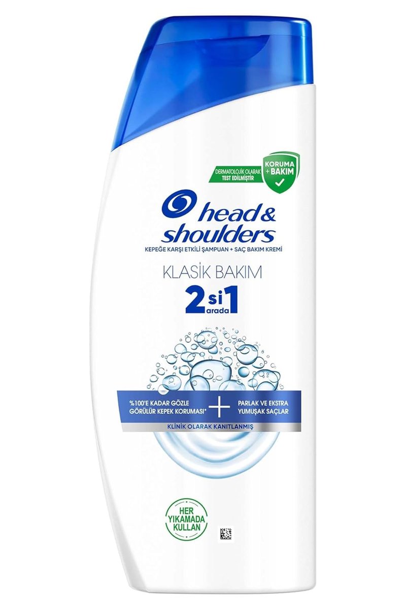 Head & Shoulders Klasik Bakım 2'si 1 Arada Kepeğe Karşı Etkili Şampuan 625ml
