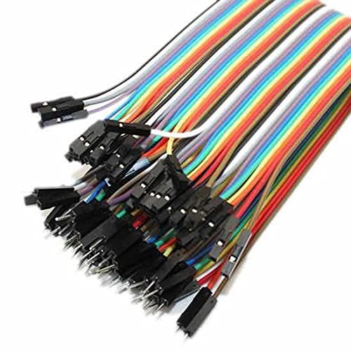 robotistan 40 Pin Ayrılabilen Dişi-Erkek F-M Jumper Kablo - 100mm