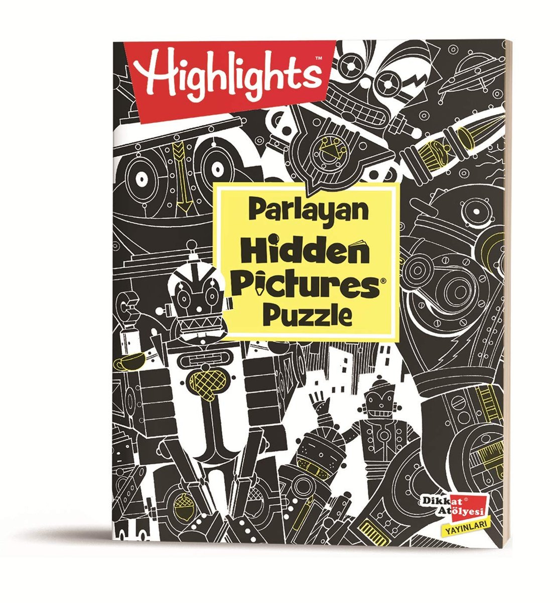 Dikkat Atölyesi Yayınları Highlights: Parlayan Hidden Pictures Puzzle