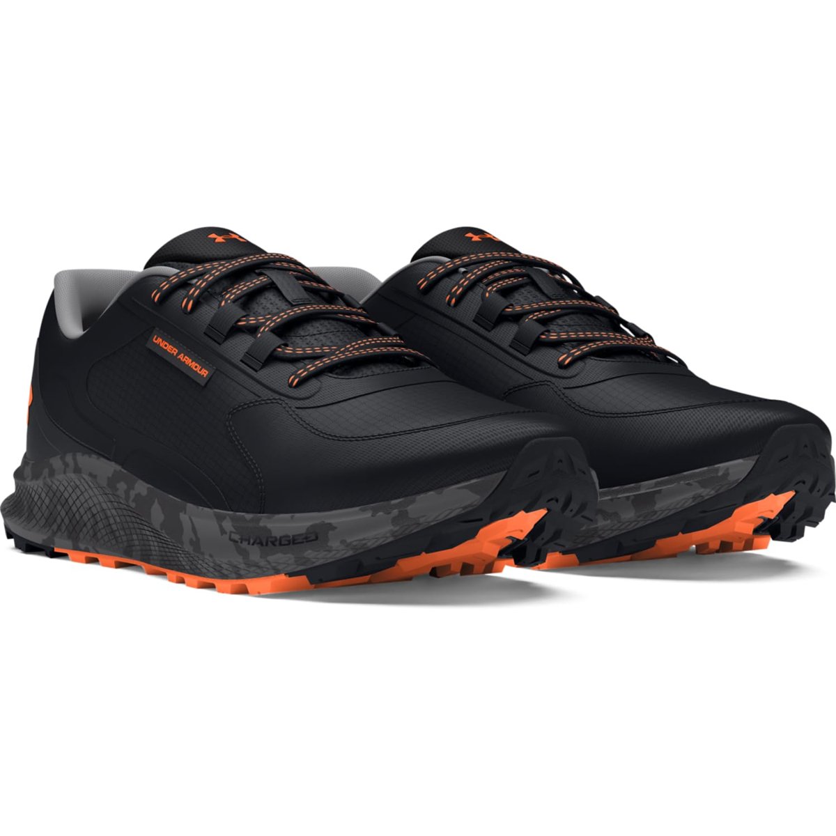Under Armour UA Charged Bandit TR 3 Erkek Outdoor Ayakkabısı Black/Black/Orange Blast 44.5