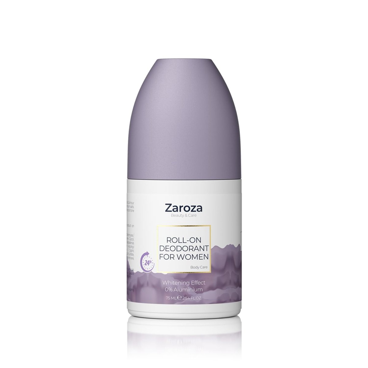 Zaroza Roll On Beyazlatma Etkili 24 Saat Koruyucu Aluminyum İçermeyen Kadın 75 ml