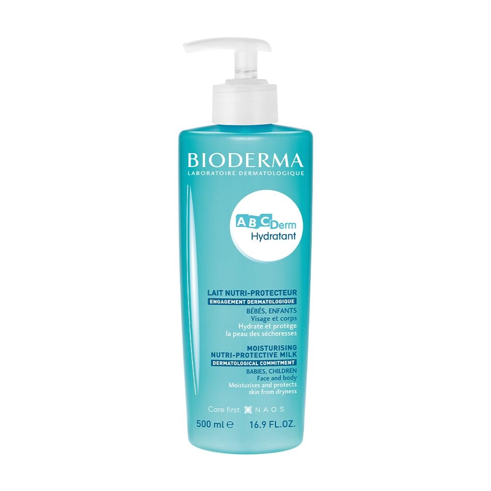 Bioderma ABCDerm Hydratant Losyon Bebek Cildi için Yoğun Nemlendirici, Onarıcı, Besleyici Bakım Kremi 500 ml