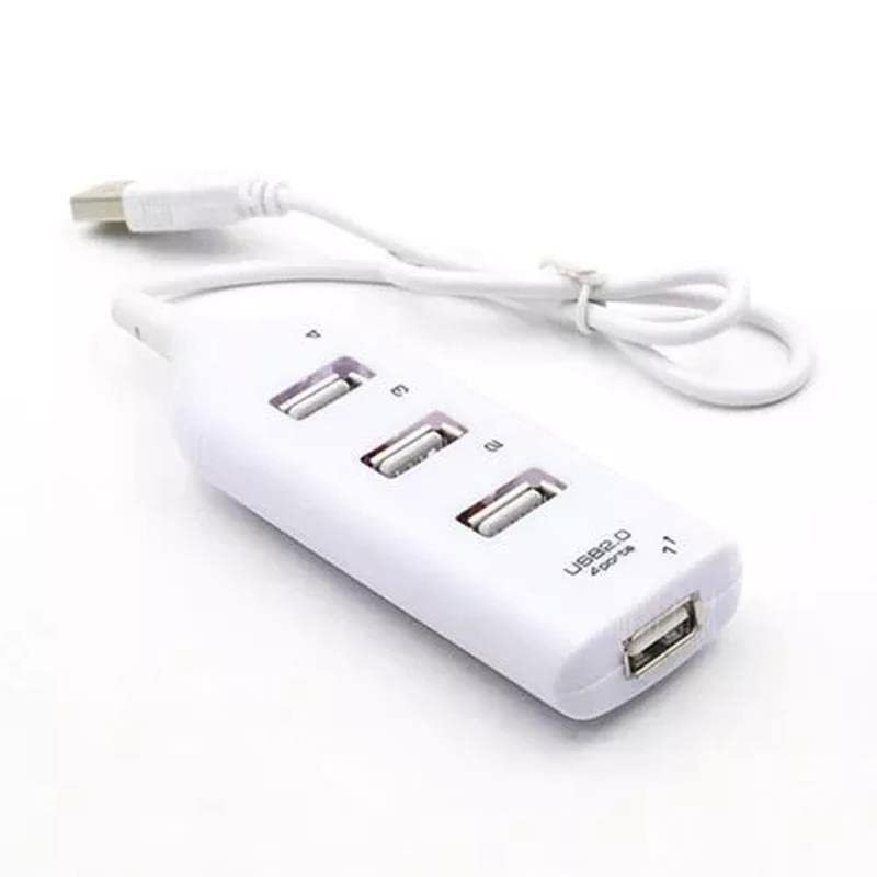 SANEC 4 Port USB Çoğaltıcı Çoklayıcı Hub USB 2.0 Çoklama PC Laptop - Beyaz
